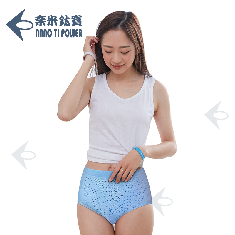 Nano Ti Power 銀纖維能量內褲 (4件組合+送石墨烯能量塑身褲)