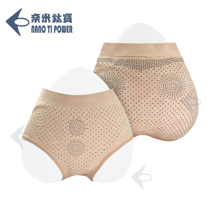 Nano Ti Power 銀纖維能量內褲 (4件組合+送石墨烯能量塑身褲)