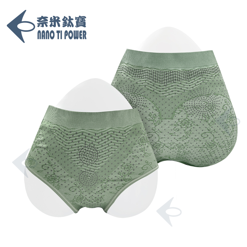 Nano Ti Power 銀纖維能量內褲 (4件組合+送石墨烯能量塑身褲)