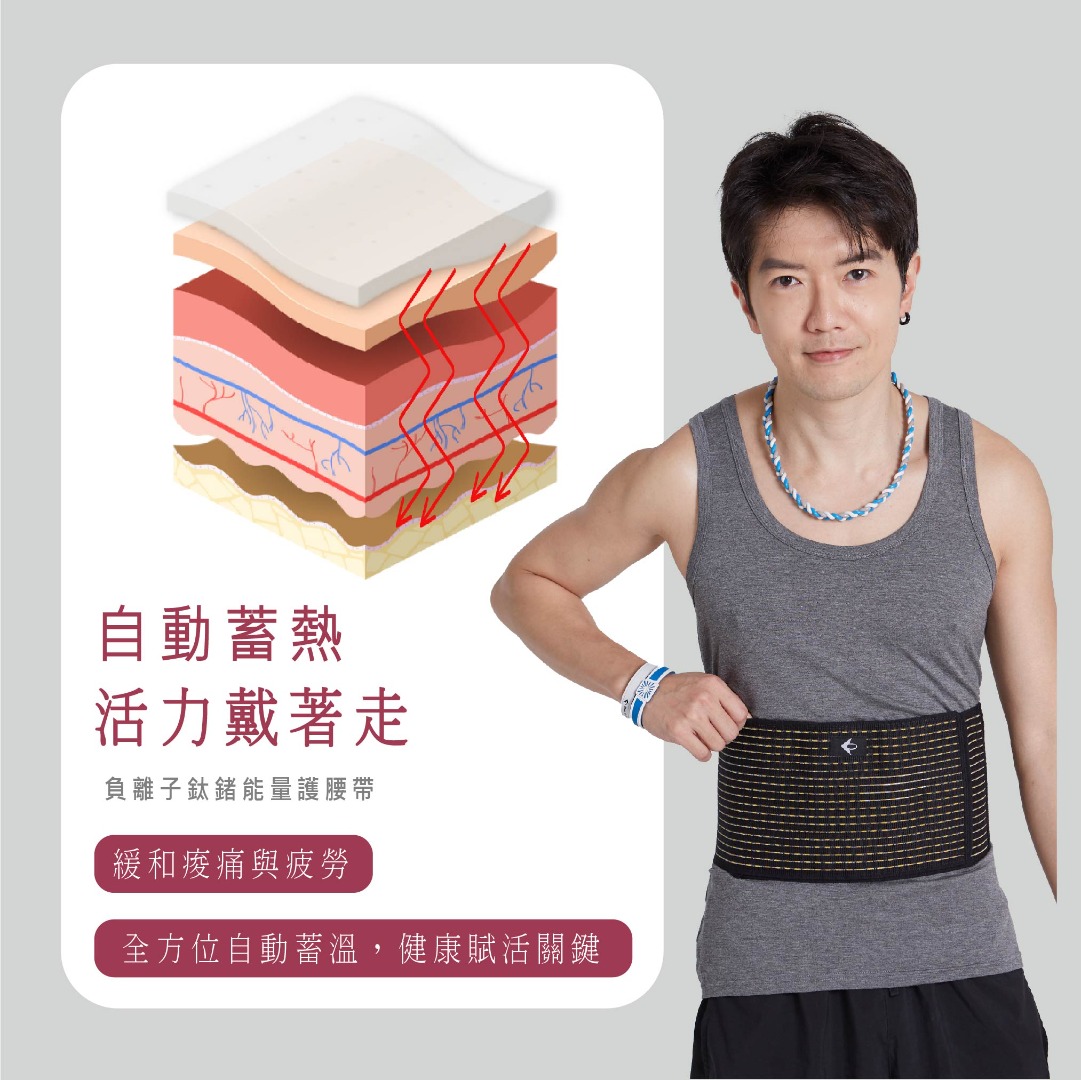 Nano Ti Power 鈦鍺能量護腰帶 6英吋(買一送一特惠組)