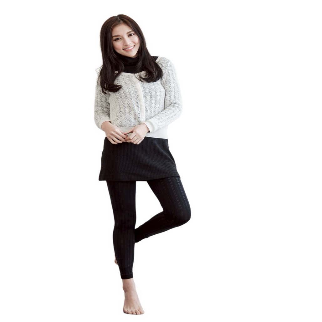 Nano Ti Power  鈦鍺能量九分褲 ( 厚底內刷毛 )