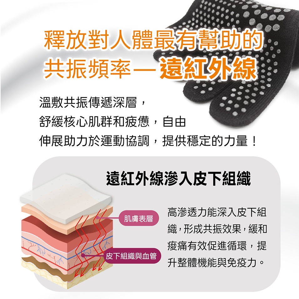 Nano Ti Power 能量五趾短襪 ( 單面/雙面 )