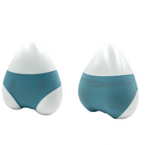 Nano Ti Power 鈦鍺無痕三角內褲 (低腰膚色)