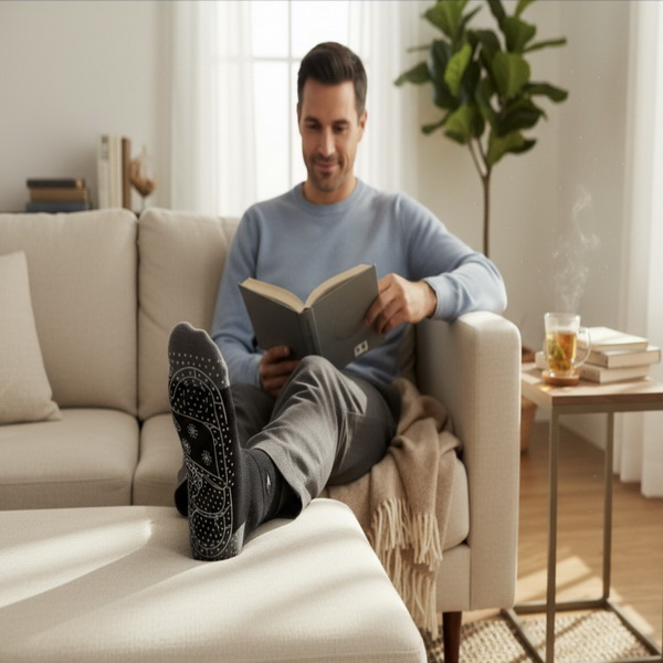 Nano Ti Power 石墨烯能量寬口襪  (石墨烯無痕襪 )