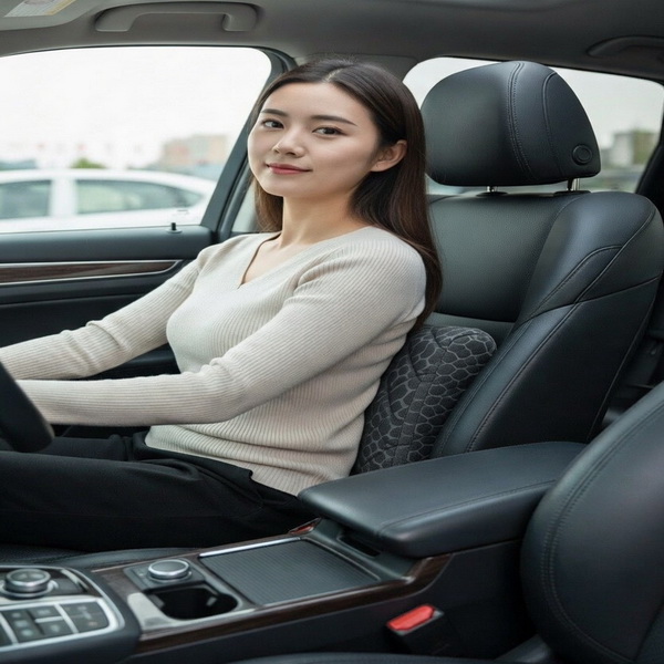 Nano Ti Power 超導石墨烯+銀纖維+4D高涵氧纖維能量共振靠腰墊