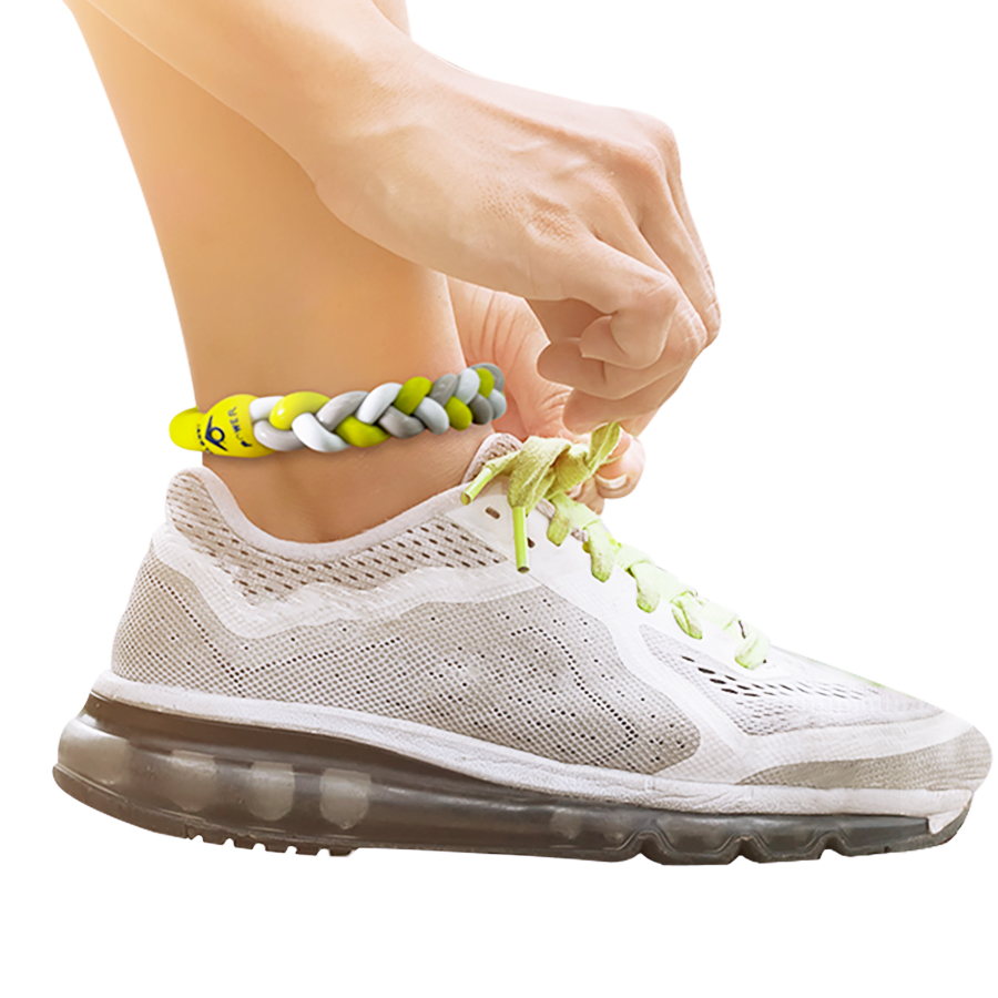 Nano Ti Power  鈦炫能量矽膠腳環 (3編三倍能量 )