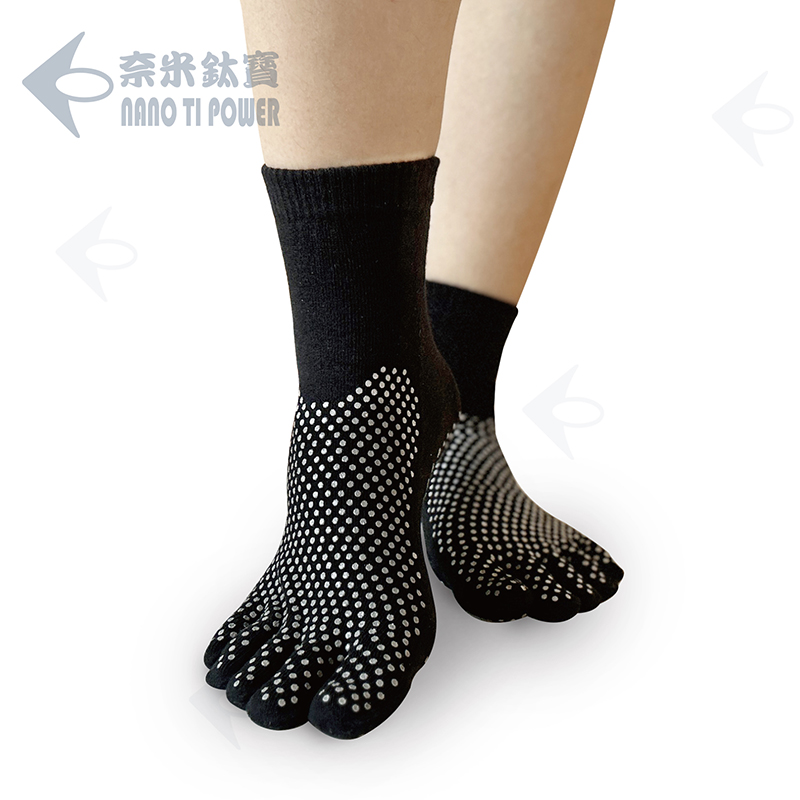 Nano Ti Power 能量五趾短襪 ( 單面/雙面 )