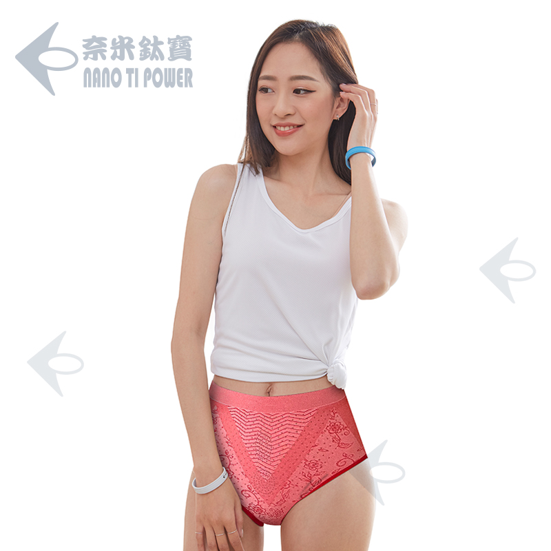 Nano Ti Power 銀纖維能量內褲 (中高腰)