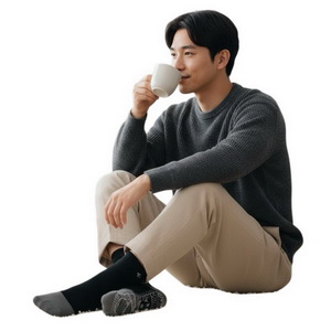 Nano Ti Power 石墨烯能量寬口襪  (石墨烯無痕襪 )